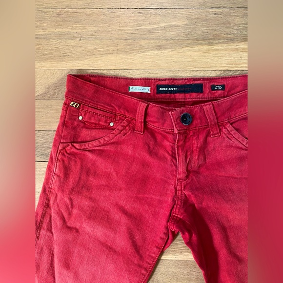 Red miss sixty flare jeans !!! - Picture 2 of 5